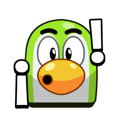 Emoji de Super Penguin